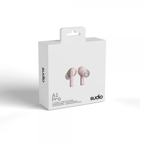 Sudio Hörlurar A1 Pro True Wireless ANC Rosa