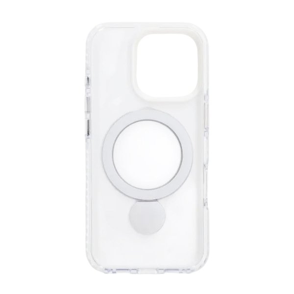 iPhone 16 Pro Max Skal Ringstativ MagSafe Transparent