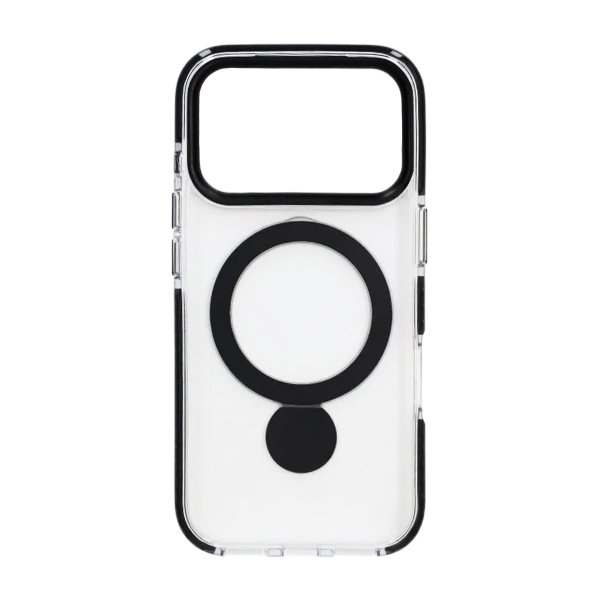 iPhone 17 Pro Max Skal Ringstativ MagSafe Svart