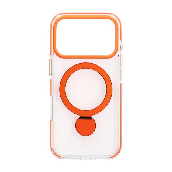 iPhone 17 Pro Skal Ringstativ MagSafe Orange