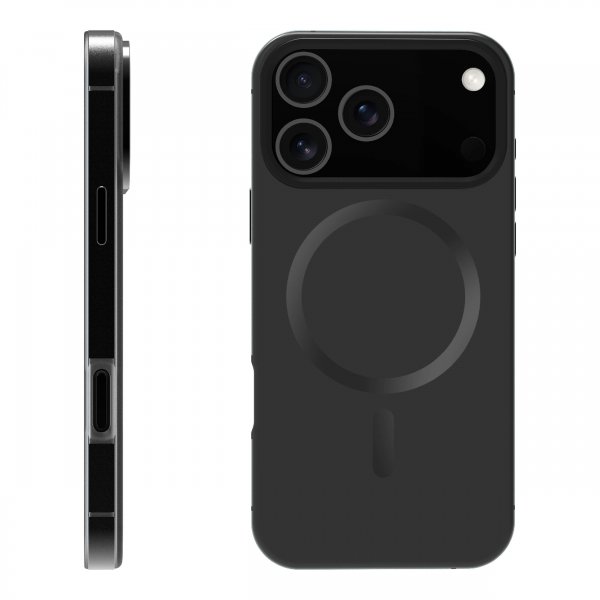 X2O iPhone 17 Pro Skal Mag Metal Svart
