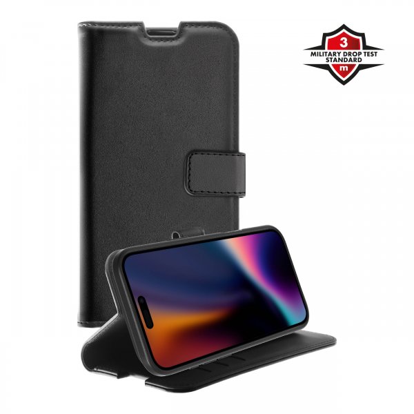 X2O iPhone Air Fodral Classic Wallet Svart