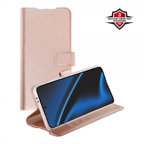 X2O Samsung Galaxy A36/Galaxy A56 Fodral Classic Wallet Roseguld