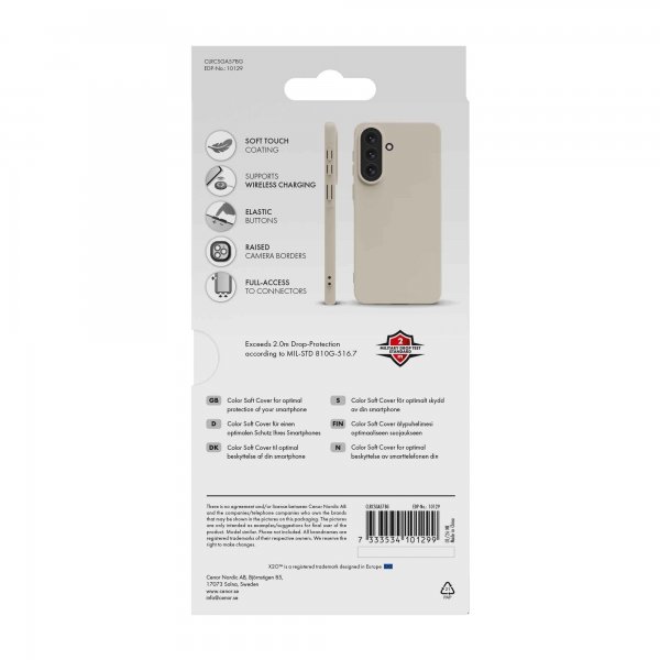 X2O Samsung Galaxy A57 Skal Color Soft Beige