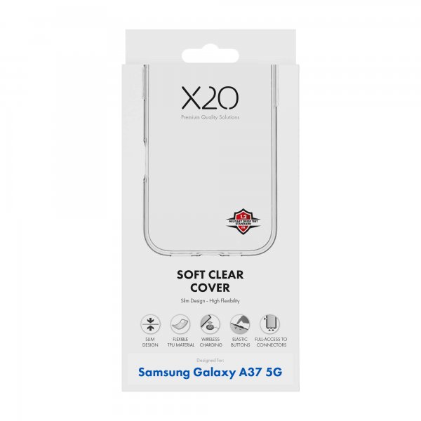 X2O Samsung Galaxy A37 Skal Soft Clear Cover Transparent