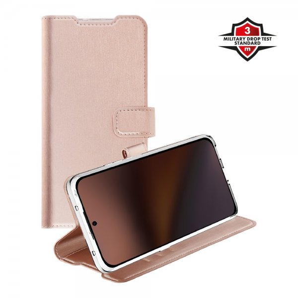X2O Honor 400 Smart Fodral Classic Wallet Roseguld