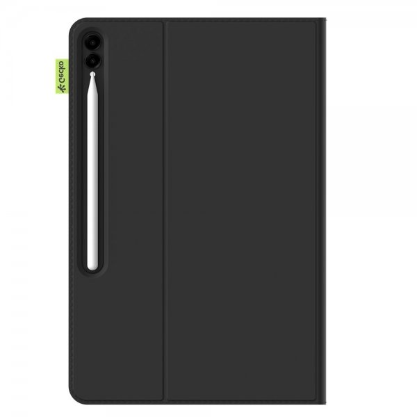 Gecko Covers Samsung Galaxy Tab S10 Plus Fodral Cactus Folio Svart