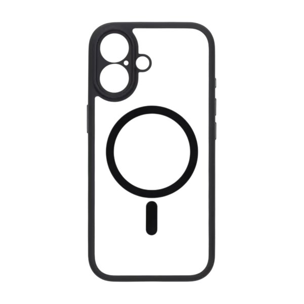 iPhone 17 Skal Kamerasarg MagSafe Svart Transparent