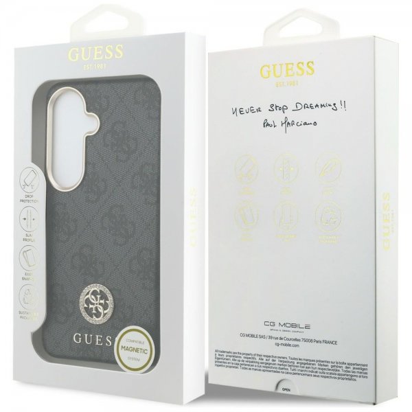 Guess Samsung Galaxy S26 Skal 4G Round MagSafe Svart
