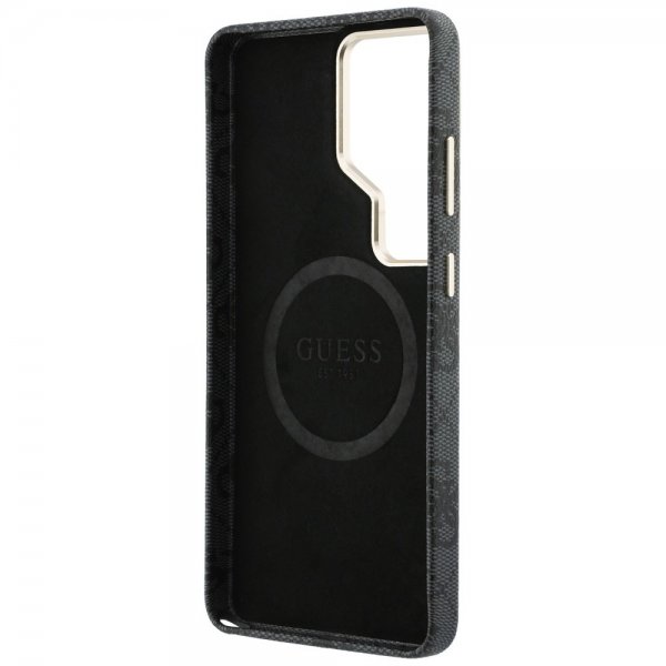 Guess Samsung Galaxy S26 Ultra Skal 4G Round MagSafe Svart
