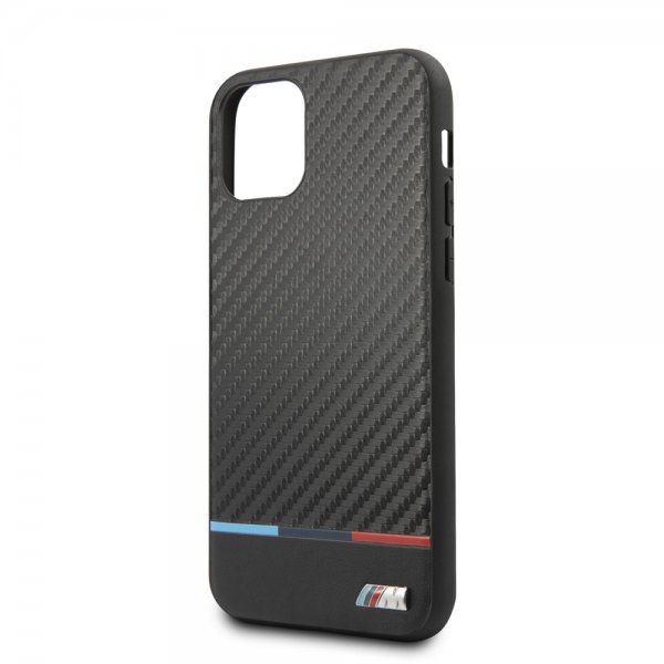 BMW iPhone 11 Skal Tricolore Cover Svart