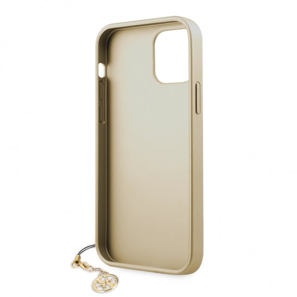 Guess iPhone 12 Pro Max Skal 4G Charms Brun