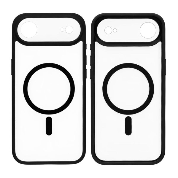 iPhone Air Skal Kamerasarg MagSafe Svart Transparent