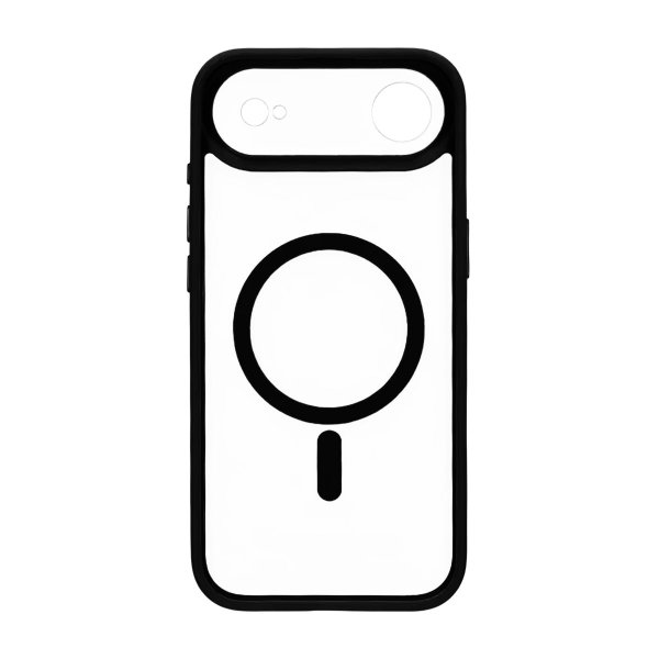 iPhone Air Skal Kamerasarg MagSafe Svart Transparent