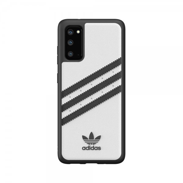 Adidas Samsung Galaxy S20 Skal OR 3 Stripes Snap Case Vit