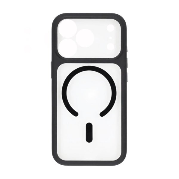 iPhone 17 Pro Max Skal Kamerasarg MagSafe Svart Transparent
