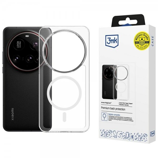 3mk Xiaomi 15 Ultra Skal Armor MagCase Transparent