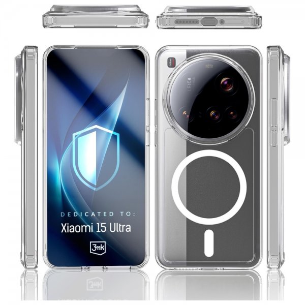 3mk Xiaomi 15 Ultra Skal Armor MagCase Transparent