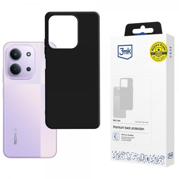 3mk Xiaomi Redmi 15C Skal Matt Case Svart