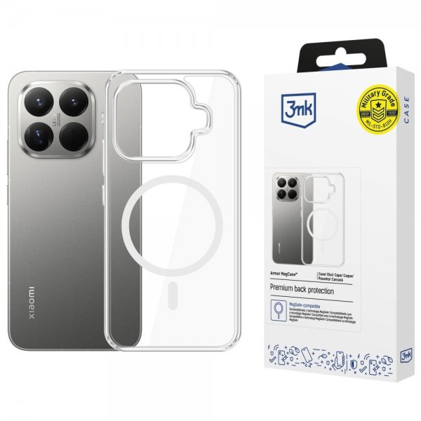 3mk Xiaomi 15T Pro Skal Armor MagCase Transparent