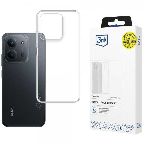 3mk Xiaomi Redmi 15C Skal Clear Case Transparent