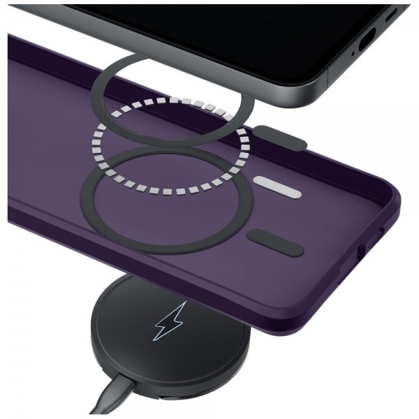 3mk Samsung Galaxy S26 Skal Smoke MagCase Lila