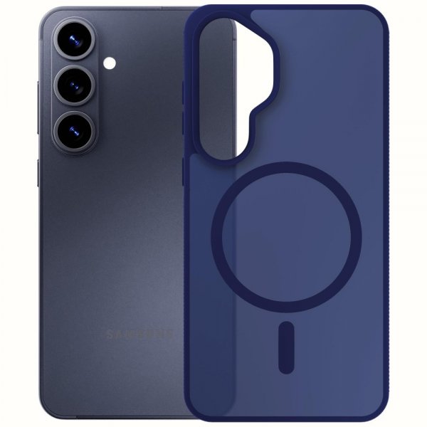 3mk Samsung Galaxy S26 Plus Skal Smoke MagCase Blå