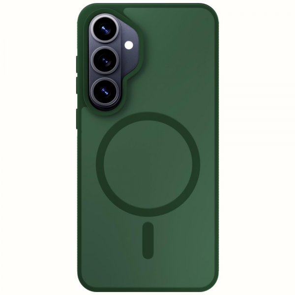 3mk Samsung Galaxy S26 Plus Skal Smoke MagCase Grön