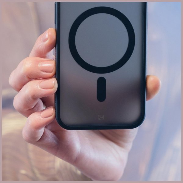 3mk Samsung Galaxy A37 Skal Smoke MagCase Svart