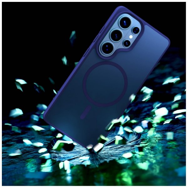 3mk Samsung Galaxy S26 Ultra Skal Smoke MagCase Blå