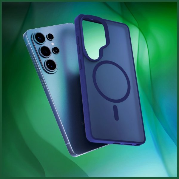 3mk Samsung Galaxy S26 Ultra Skal Smoke MagCase Blå