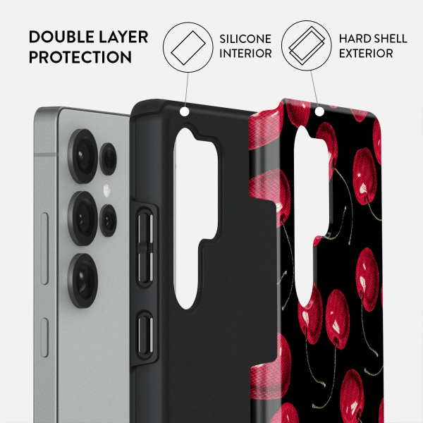 Burga Samsung Galaxy S25 Ultra Skal Tough Cherrybomb