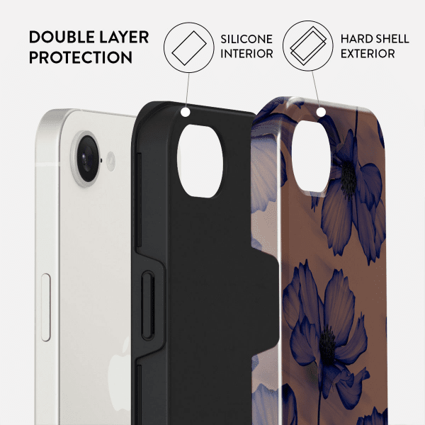 Burga iPhone 16e/iPhone 17e Skal Tough Velvet Night