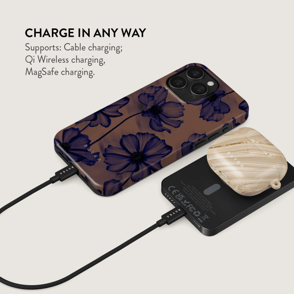 Burga Powerbank MagSafe 5000 mAh Velvet Night