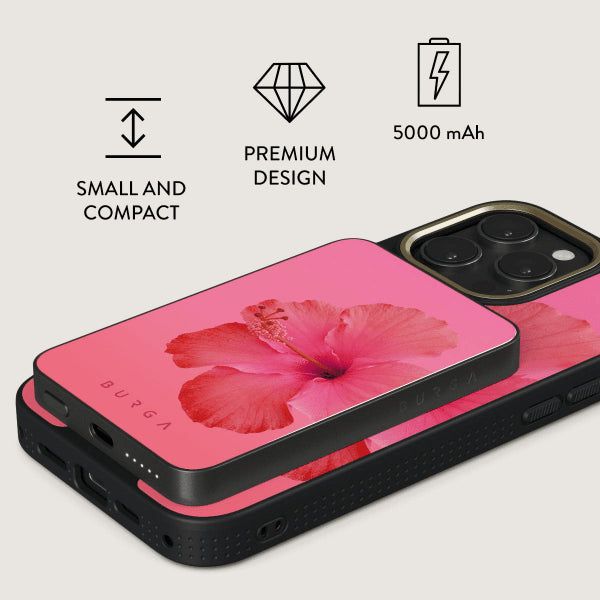 Burga Powerbank MagSafe 5000 mAh Island Girl