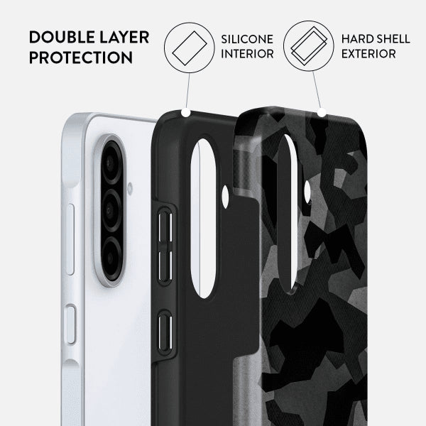 Burga Samsung Galaxy A26 Skal Tough Night Black Camo