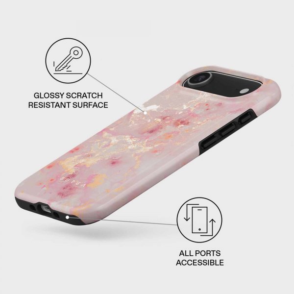 Burga iPhone Air Skal Tough MagSafe Golden Coral