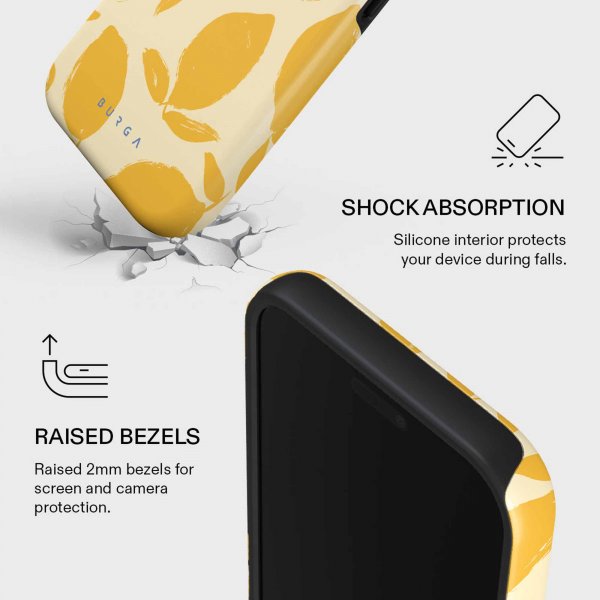 Burga iPhone 17 Pro Max Skal Tough MagSafe Lemon Tart