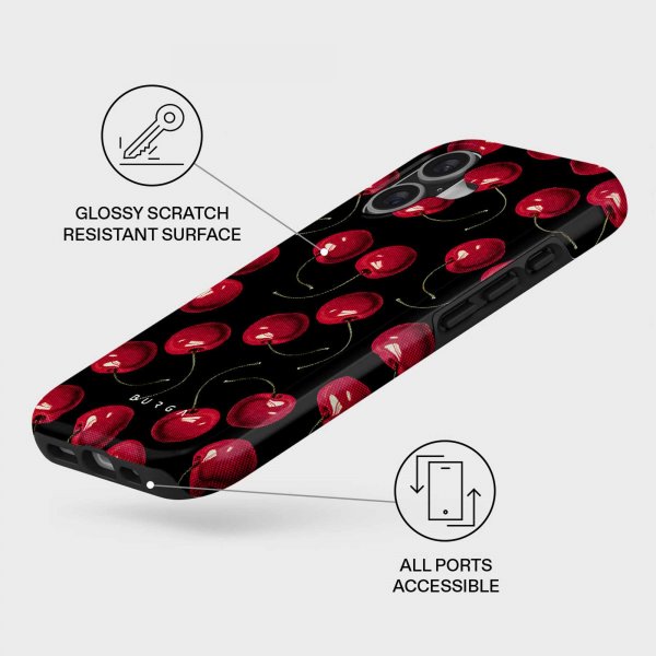 Burga iPhone 17 Skal Tough MagSafe Cherrybomb