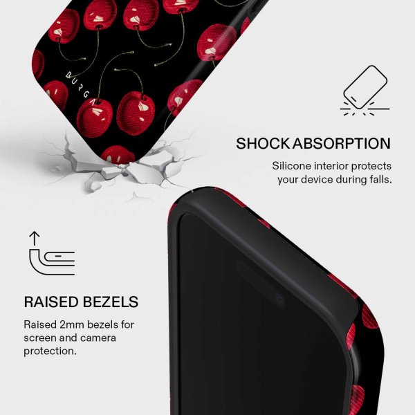 Burga iPhone 17 Skal Tough MagSafe Cherrybomb
