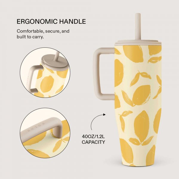 Burga Flaska Termosmugg 1.2 liter Lemon Tart