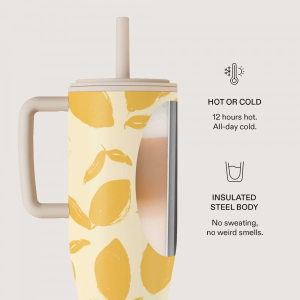 Burga Flaska Termosmugg 1.2 liter Lemon Tart