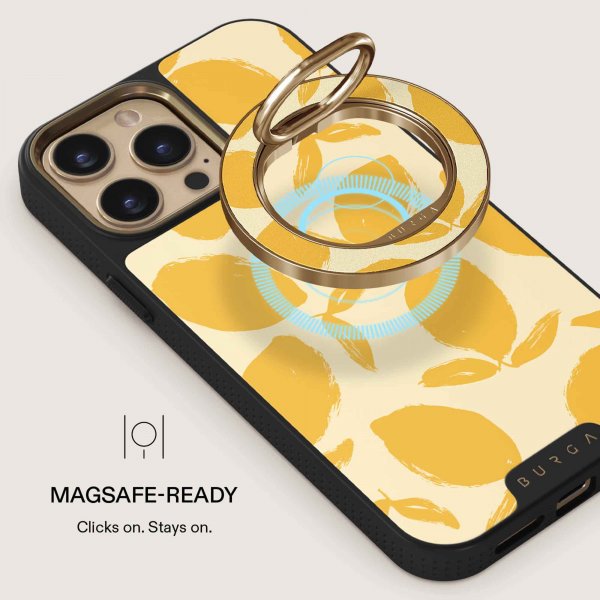 Burga Hållare Mobilring MagSafe Lemon Tart