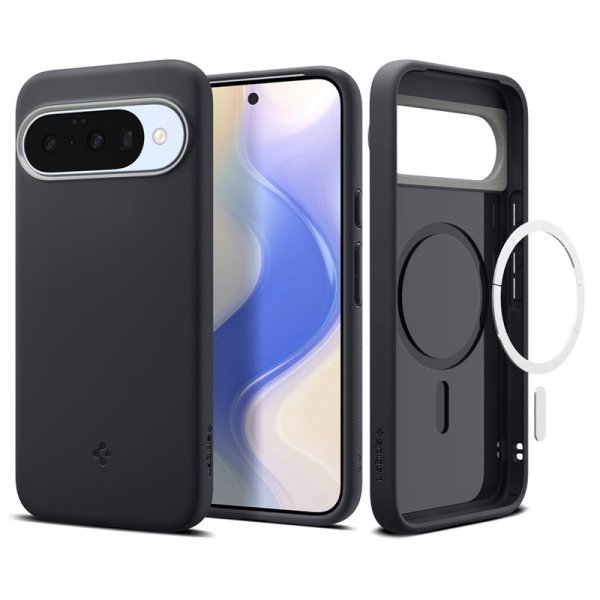 Spigen Google Pixel 10/Pixel 10 Pro Skal Nano Pop MagFit Black Sesame