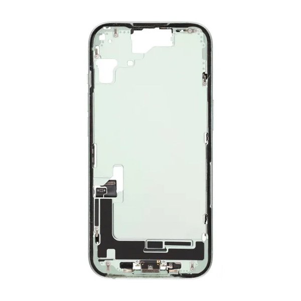 Mittenram med smådelar för iPhone 15 - Grön OEM