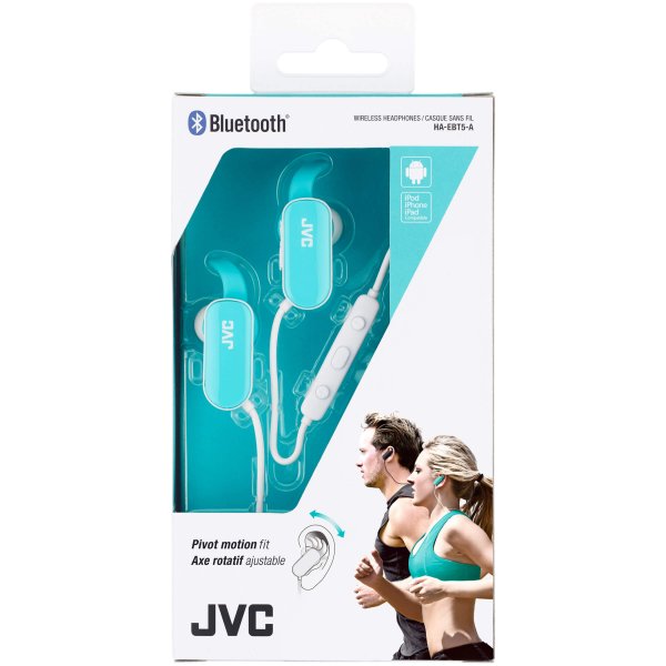 JVC Hörlurar EBT5 Trådlös In-Ear Blå