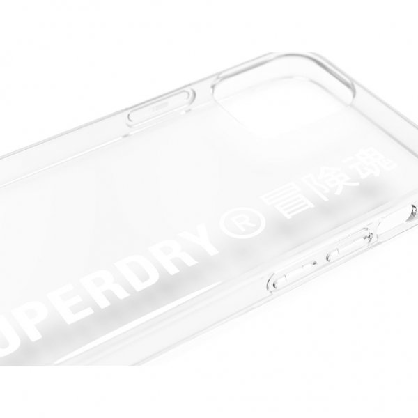 Superdry iPhone 12 Mini Skal Snap Case Clear Vit