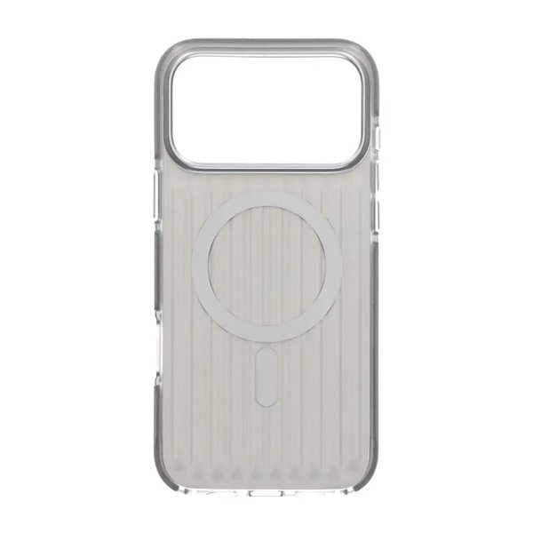 iPhone 17 Pro Max Skal Korrugerad MagSafe Silver