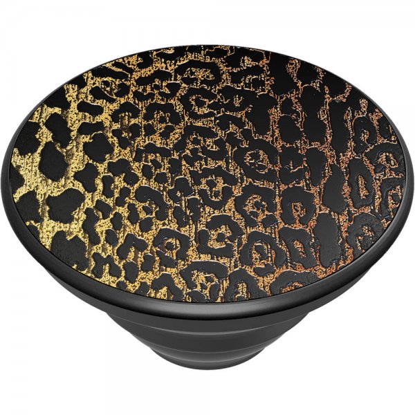 Popsockets PopGrip Embossed Metal Leopard