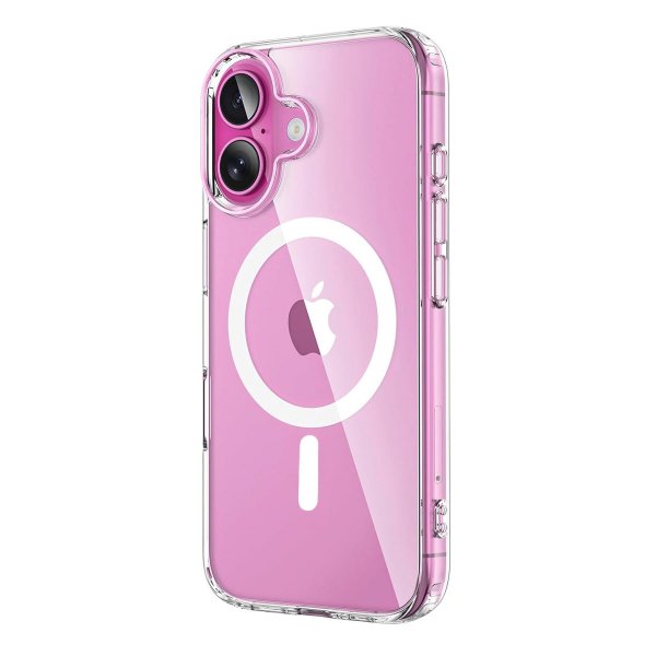 iPhone 16 Skal TPU MagSafe Transparent